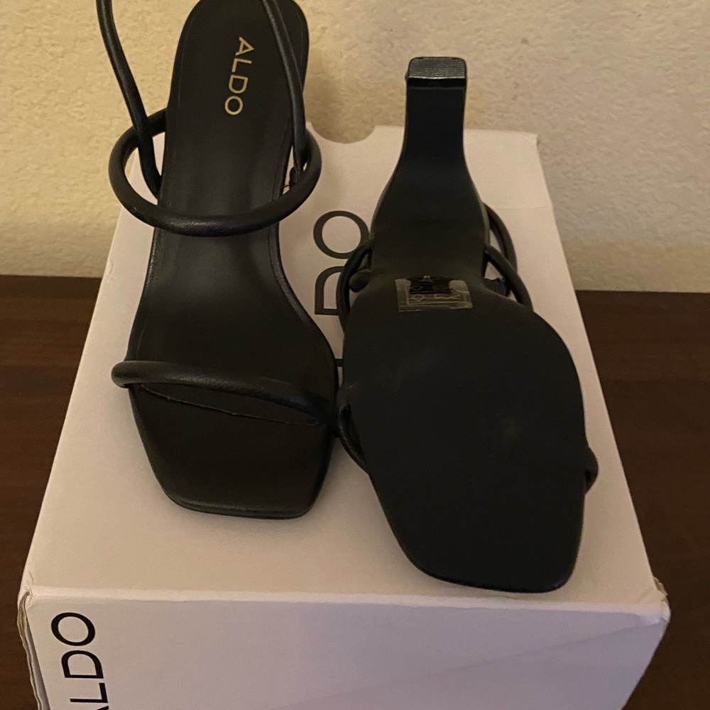 Black heels.